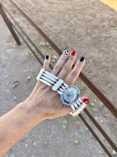 Load image into Gallery viewer, Bone Choker With Large Sterling Concho
