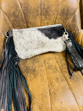 Load image into Gallery viewer, Cowhide Clutch Purse
