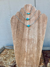 Load image into Gallery viewer, Kingman Turquoise Nugget Bar Chokers
