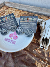 Load image into Gallery viewer, Buffalo Nickel Stud Earrings
