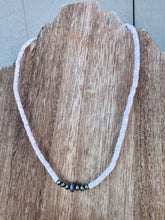 Load image into Gallery viewer, Pink Shell Necklace With Navajo Pearls
