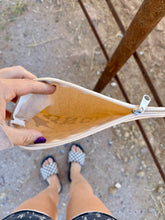 Load image into Gallery viewer, Canvas Zipper Bag Medium Size - BROKE But Still Punchy Canvas Bag
