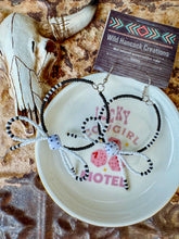 Load image into Gallery viewer, Bowtie Hoop Earrings
