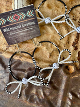 Load image into Gallery viewer, Bowtie Hoop Earrings
