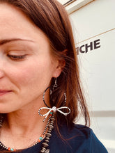 Load image into Gallery viewer, Bowtie Hoop Earrings
