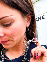 Load image into Gallery viewer, Bowtie Hoop Earrings
