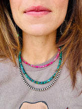 Load image into Gallery viewer, Pink Navajo Pearl Choker
