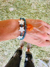 Load image into Gallery viewer, Blue Sparkle Bracelets, Stars Or Heart
