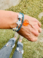Load image into Gallery viewer, Blue Sparkle Bracelets, Stars Or Heart
