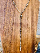 Load image into Gallery viewer, Navajo Pearl Lariat Necklace
