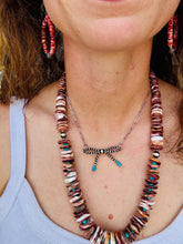 Load image into Gallery viewer, Navajo Pearl Mini Bow Tie Choker
