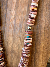 Load image into Gallery viewer, Gigantic Purple Spiny Oyster Necklace
