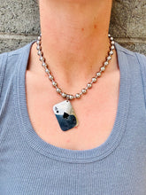 Load image into Gallery viewer, Big Spade Necklace, Ball And Chain Necklace
