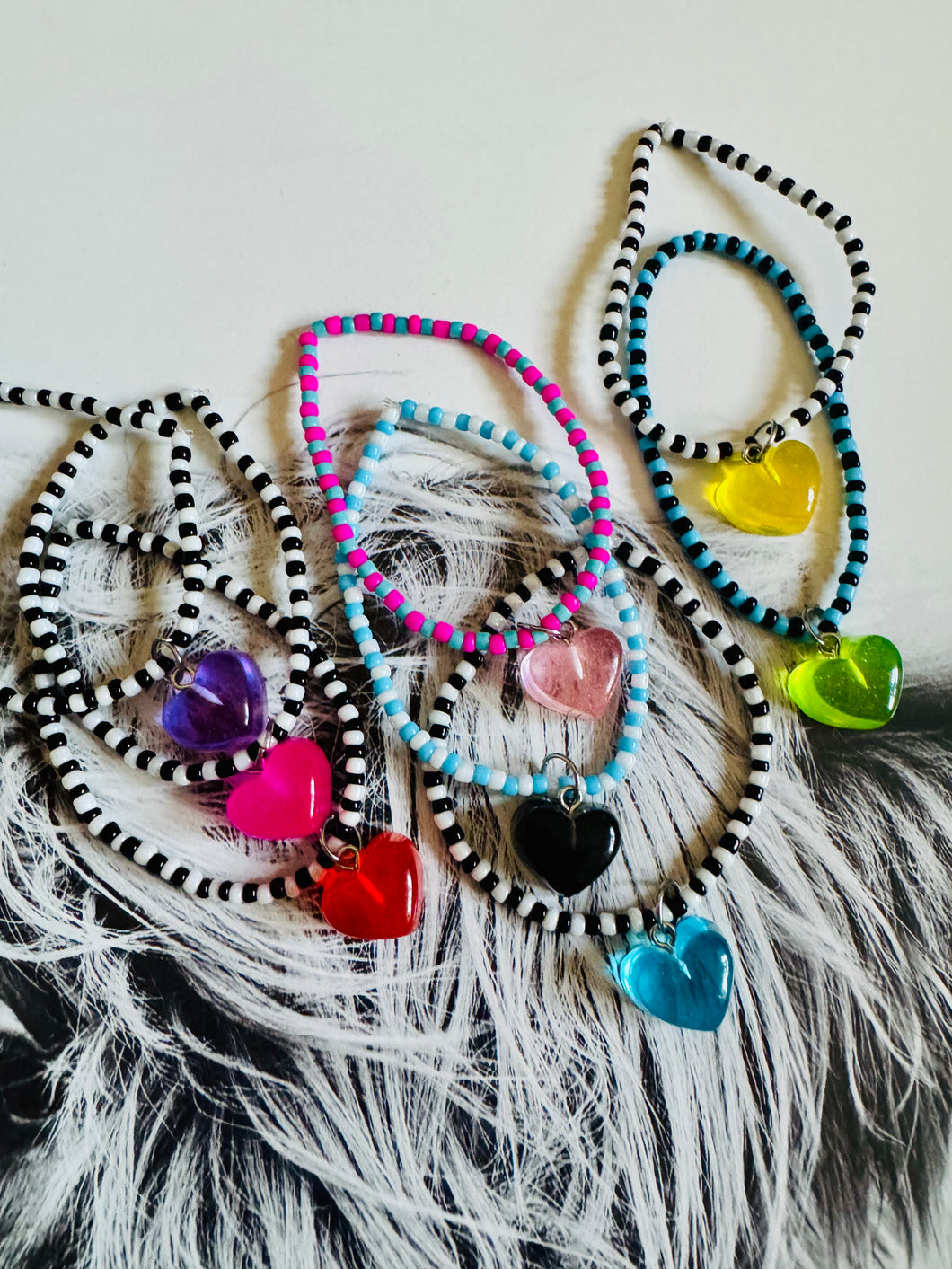 Bubble Heart Bracelets