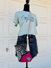 Load image into Gallery viewer, Retro Cowhide Crossbody Purse/ No Fringe
