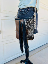 Load image into Gallery viewer, Center Conchos Crossbody Purse
