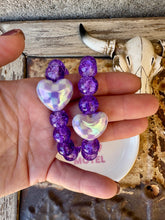 Load image into Gallery viewer, Checkered Bubble Heart Bracelet

