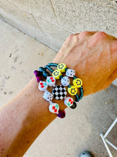 Load image into Gallery viewer, Smiley Dice Bracelets
