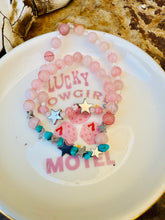 Load image into Gallery viewer, Rose Quartz &amp; Turquoise Bracelets
