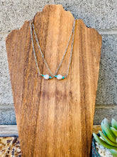 Load image into Gallery viewer, Turquoise Bar Choker With Large Fresh Water Pearl &amp; Navajo Pearls
