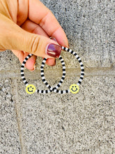 Load image into Gallery viewer, Checkered Hoops/ Cherries or Smiley
