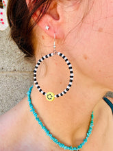 Load image into Gallery viewer, Checkered Hoops/ Cherries or Smiley
