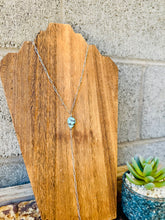 Load image into Gallery viewer, Turquoise Nugget Lariat Necklace
