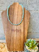 Load image into Gallery viewer, 6MM Navajo Pearls With Turquoise Fresh Water Pearls
