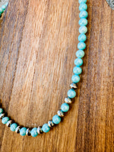 Load image into Gallery viewer, 6MM Navajo Pearls With Turquoise Fresh Water Pearls
