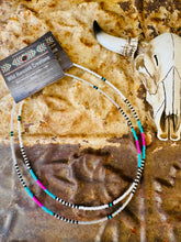 Load image into Gallery viewer, 90s Neon Seed Bead Choker
