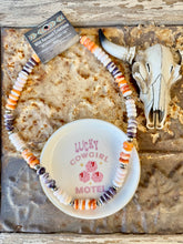 Load image into Gallery viewer, Orange Spiny Oyster / Purple Spiny Oyster / Conch Shell Necklace
