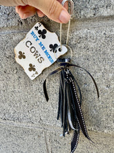 Load image into Gallery viewer, Cowgirl Card Key Chains- BUY ME MORE COWS/COWBOY LOVIN/YES TO THE COWBOY
