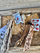 Load image into Gallery viewer, Cowgirl Card Keychain- MORE COWS / COWS OVER COWBOYS
