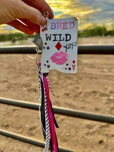 Load image into Gallery viewer, BRED WILD / QUEEN KEYCHAIN
