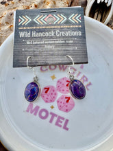 Load image into Gallery viewer, Purple Mojave Earrings
