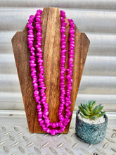 Load image into Gallery viewer, Fuchsia Pink Cowgirl Necklace
