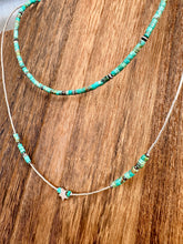 Load image into Gallery viewer, Turquoise Choker Or Liquid Silver Choker
