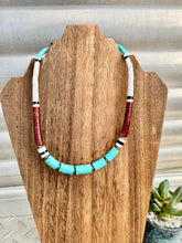 Load image into Gallery viewer, Turquoise Desert Drifter Necklace
