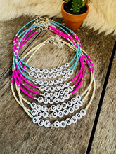 Load image into Gallery viewer, Punchy Neon Seed Bead Choker
