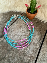 Load image into Gallery viewer, Neon Seed Bead Chokers
