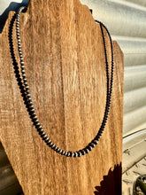 Load image into Gallery viewer, 3MM-6MM Graduated 20" Navajo Pearl Necklace
