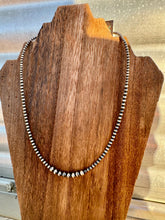Load image into Gallery viewer, 3MM-6MM Graduated 20" Navajo Pearl Necklace
