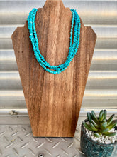 Load image into Gallery viewer, Sleeping Beauty 4 Strand Necklace
