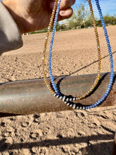Load image into Gallery viewer, Navajo Pearls &amp; Crystal Choker
