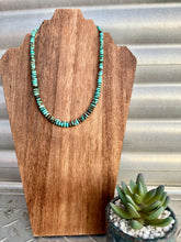 Load image into Gallery viewer, Graduated Kingman Turquoise Necklace
