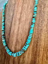 Load image into Gallery viewer, Graduated Kingman Turquoise Necklace
