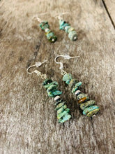 Load image into Gallery viewer, Genuine Turquoise Earrings
