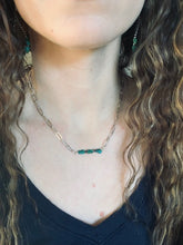 Load image into Gallery viewer, Genuine Turquoise Nugget Choker
