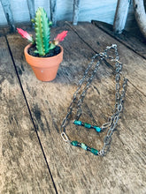 Load image into Gallery viewer, Genuine Turquoise Nugget Choker
