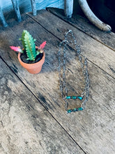 Load image into Gallery viewer, Genuine Turquoise Nugget Choker
